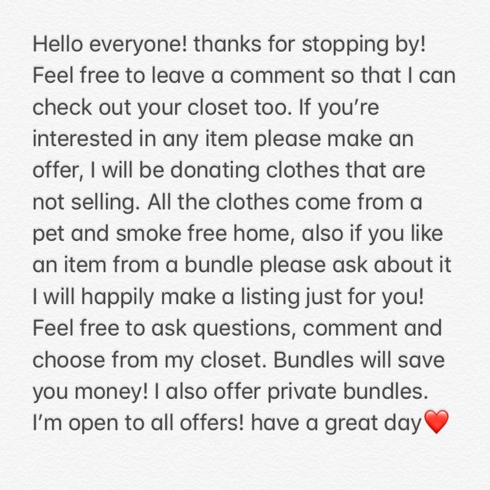 !OPEN TO TRADES TOO!